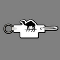 Key Clip W/ Key Ring & Camel Key Tag